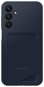 Telefon tok Samsung Galaxy A25 5G kék-fekete tok kártyatartóval - Kryt na mobil