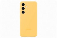 Kryt na mobil Samsung Galaxy S24 Silikonový zadní kryt Yellow - Phone Cover