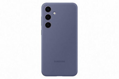 Samsung Galaxy S24+ Silicone back cover Violet - Phone Cover - Main image