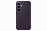 Telefon tok Samsung Galaxy S24+ Dark Violet bordázott tok - Kryt na mobil