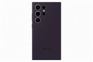 Samsung Galaxy S24 Ultra Silikonový zadní kryt Dark Violet - Phone Cover