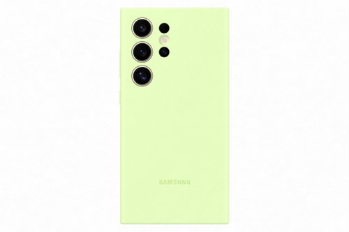 Samsung Galaxy S24 Ultra Silikónový zadný kryt Light Green Hlavný obrázok Samsung Galaxy S24 Ultra Silikónový zadný kryt Light Green - Kryt na mobil - Hlavný obrázok