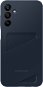 Phone Cover Samsung Galaxy A15 Zadní kryt s kapsou na kartu Tmavě modrá - Kryt na mobil