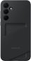Kryt na mobil Samsung Galaxy A35 Zadný kryt s taškou na kartu Black - Kryt na mobil