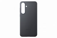 Samsung Galaxy S25+ Vegan Leather Back Cover Black - Phone Cover