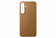 Samsung Galaxy S25+ Vegan Leather Back Cover Gold - Phone Cover