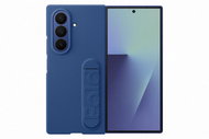 Samsung Galaxy Z Fold7 Silicone Back Cover Blue - Phone Cover