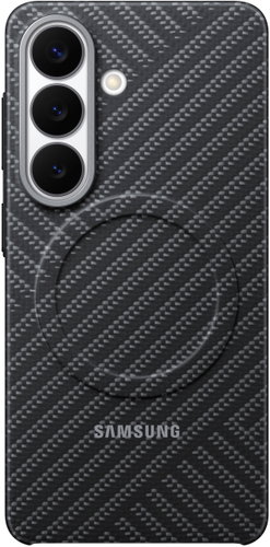 Samsung Galaxy S26 Carbon Handyhülle mit Magnet Dark Gray Hauptbild Samsung Galaxy S26 Carbon Handyhülle mit Magnet Dark Gray - Handyhülle - Hauptbild