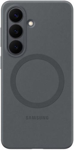 Samsung Galaxy S26 Silikonhülle mit Magnet Black - Handyhülle - Hauptbild
