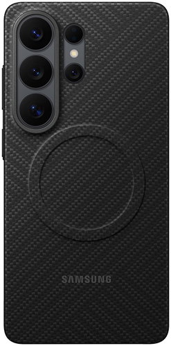 Samsung Galaxy S26 Ultra Carbon Handyhülle mit Magnet Dark Gray - Handyhülle - Hauptbild