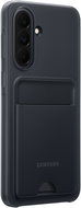 Samsung Galaxy A37 Back cover with card pocket Black - Phone Cover