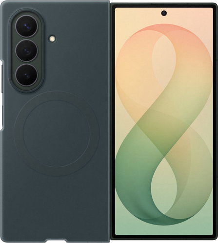 Samsung Galaxy Z Fold8 Ultra Silikonový kryt s magnetem Green Shadow - Phone Cover - Main image