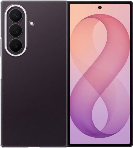 Samsung Galaxy Z Fold8 Ultra Průhledný zadní kryt Transparent - Phone Cover - Main image