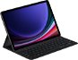 Tablet Case With Keyboard Samsung Galaxy Tab S9/Tab S9 FE Protective cover with keyboard black - Pouzdro na tablet s klávesnicí