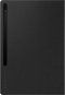 Samsung Galaxy Tab S8+ Transparente Schutzhülle Note View - schwarz - Tablet-Hülle