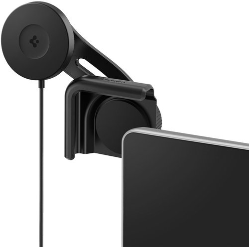 Spigen Tesla TapLock MagSafe Car Mount Charger Black Wireless / Screen - Phone holder - Main image