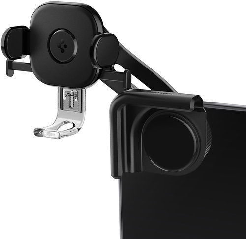 Spigen Tesla TapLock Universal Car Mount Holder Black Screen - Telefontartó - Fő fotó
