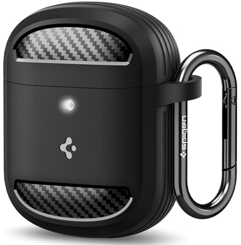 Spigen Rugged Armor Black Google Pixel Buds Pro - Headphone Case - Main image