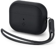 Spigen Silicone Fit Black AirPods Pro 2 - Fülhallgató tok
