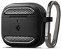 Spigen Rugged Armor, matte black - AirPods 4 - Pouzdro na sluchátka