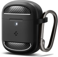 Spigen Rugged Armor Matte Black Google Pixel Buds Pro 2/Pro - Pouzdro na sluchátka