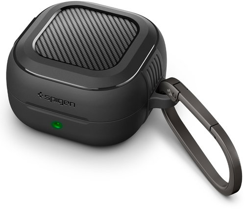 Spigen Rugged Armo Matte Black Samsung Galaxy Buds 4 / 4 Pro - Kopfhörer-Hülle - Hauptbild
