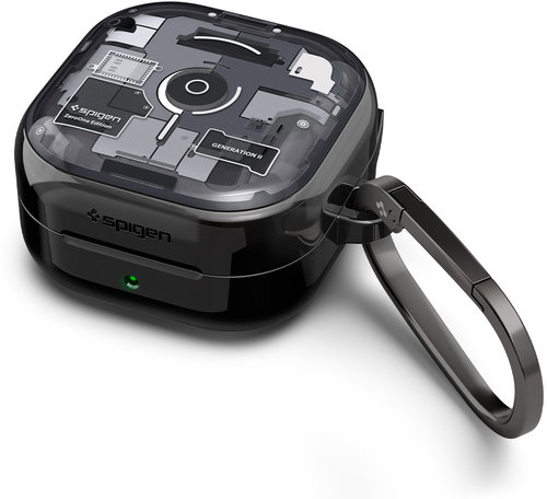 Spigen Ultra Hybrid Zero One Black Samsung Galaxy Buds 4 / 4 Pro - Kopfhörer-Hülle - Hauptbild