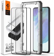 Spigen AlignMaster FC 2 Pack Black Samsung Galaxy S21 FE 5G - Glass Screen Protector