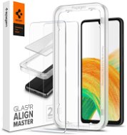 Üvegfólia Spigen AlignMaster Glas.tR 2 Pack Samsung Galaxy A33 5G üvegfólia - Ochranné sklo