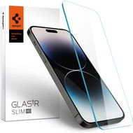 Üvegfólia Spigen tR Slim HD 1 Pack Transparency iPhone 14 Pro üvegfólia - Ochranné sklo