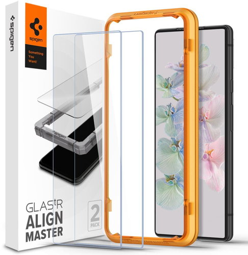 Spigen Glass AlignMaster 2 Pack Clear Google Pixel 7 - Glass Screen Protector - Main image