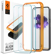 Spigen Glass AlignMaster 2 Pack Clear für Nothing Phone (1) - Schutzglas