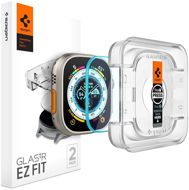 Glass Screen Protector Spigen Glass EZ Fit 2 Pack Apple Watch Ultra 49mm - Ochranné sklo