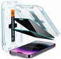 Üvegfólia Spigen Glass EZ Fit Privacy 2 Pack iPhone 14 Pro üvegfólia - Ochranné sklo