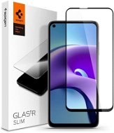 Üvegfólia Spigen Glass FC Black 1 Pack Xiaomi Redmi Note 9T/Note 9 5G/Note 9 üvegfólia - Ochranné sklo