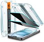 Spigen Glass tR EZ Fit HD Privacy 1 Pack iPhone 15 üvegfólia - Üvegfólia