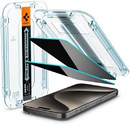 Spigen Glass tR EZ Fit HD Privacy 1 Pack iPhone 15 Pro Max - Ochranné sklo