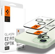 Spigen Glass tR EZ Fit Optik Pro 2 Pack Green iPhone 15/15 Plus/14/14 Plus - Glass Screen Protector