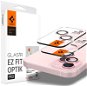 Spigen Glass tR EZ Fit Optik Pro 2 Pack Pink iPhone 15/15 Plus/14/14 Plus - Schutzglas