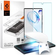 Üvegfólia Spigen Glass tR Platinum Tray 2.0 (1P) Transparency Samsung Galaxy S23 Ultra üvegfólia - Ochranné sklo