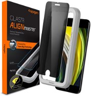 Spigen AlignMaster Glas.tR Privacy iPhone 8/7 - Üvegfólia