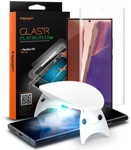 Spigen tR Platinum Glass Samsung Galaxy Note20 Ultra - Schutzglas - Hauptbild