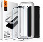 Spigen Glas tR ALM FC Black 2P iPhone 12 Pro Max üvegfólia - Üvegfólia