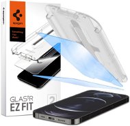 Spigen Glas tR EZ Fit AntiBlue 2 Pack iPhone 12/iPhone 12 Pro - Ochranné sklo