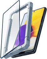 Glass Screen Protector Spigen AlignMaster FC Black Samsung Galaxy A52/Galaxy A52 5G - Ochranné sklo