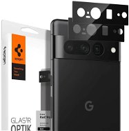 Spigen Glass Optik 2 Pack Black für Google Pixel 7 Pro - Objektiv-Schutzglas