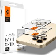 Objektiv-Schutzglas Spigen Glass EZ Fit Optik Pro 2 Pack Gold für iPhone 14 Pro / iPhone 14 Pro Max - Ochranné sklo na objektiv
