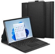 Laptop tok Spigen Stand Folio Black Microsoft Surface Pro 8/9 - Pouzdro na notebook