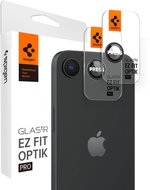Spigen Glass tR EZ Fit Optik Pro 2 Pack Black iPhone 17e/16e - Camera Glass