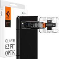 Üvegfólia Spigen Glass EZ Fit Optik Pro 2 Pack Black Google Pixel Fold üvegfólia - Ochranné sklo
